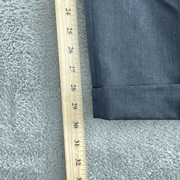 Brooks Brothers Mens 346 Black Wool Pleated Dress Pants W35 L30 4151 - Picture 6 of 9